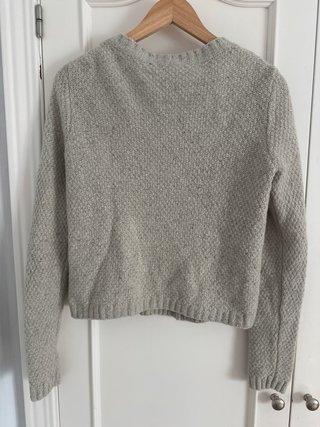 Jersey lana Seasalt Cornwall Talla M Beige