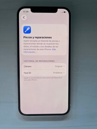 iPhone 12 256GB Blanco (para reparar o piezas)