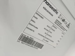 Nevera Hanseátic nueva con tara 1 años garantía