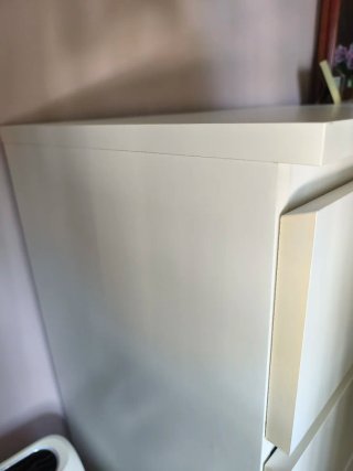 Cómoda Malm 4 cajones blanca