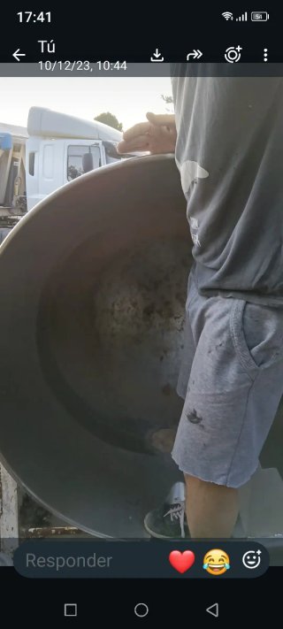 Olla grande para hacer queso