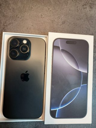 iPhone 16 Pro Negro 256GB