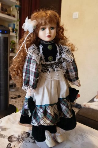 Muñeca de Porcelana Coleccionable