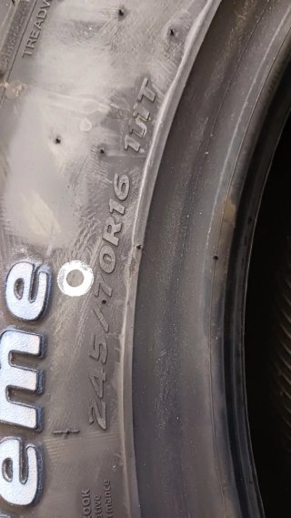245/70 R16 111T HANKOOK DYNAPRO AT2 XTREME