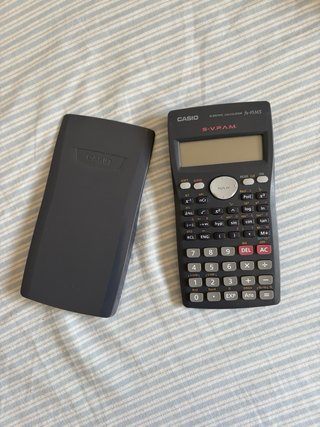 Calculadora científica Casio.