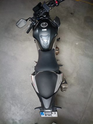 Honda CB500F Negra/Plata Naked