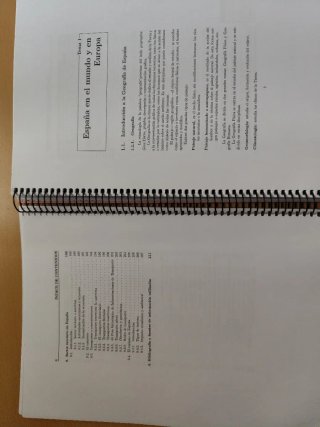 Libro Geografía, regalo apuntes