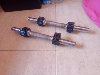 Mancuernas con cierres 26mm