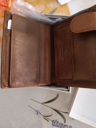 Cartera Billetera TEMANLI Marrón Hombre