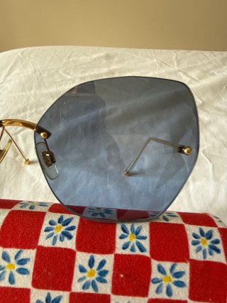 Gafas de sol Dolce&Gabbana azules y doradas