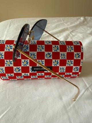 Gafas de sol Dolce&Gabbana azules y doradas