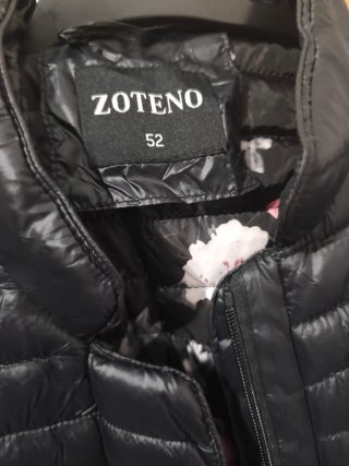 Chaqueta anorak ligero ZOTEN negro talla 52