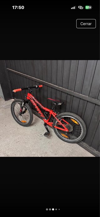 Bici Scott Scale JR20 Roja