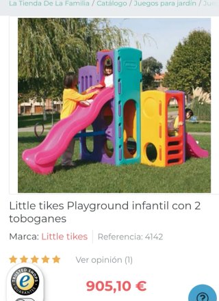 Parque infantil Little Tikes