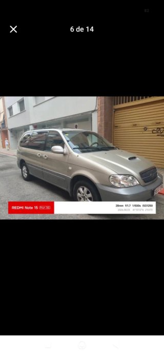 KIA Carnival regalo otra igual para repuesto
