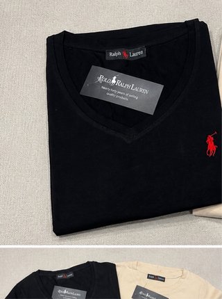 Lotto di 10 Polo Ralph Lauren magliette