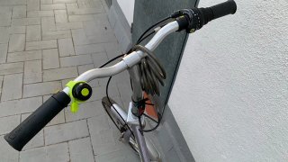 Bicicleta plegable, marca Boomerang, de 6 marchas