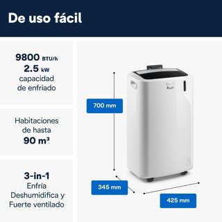 Aire Acondicionado Portátil DeLonghi Pinguino