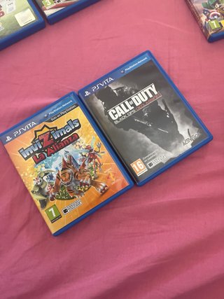 Ps Vita OLED + Cable + 6 juegos