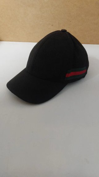 Gorra Gucci GG Tribanda Negra