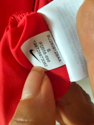 Vestido Nike Oversize Rojo Talla Única