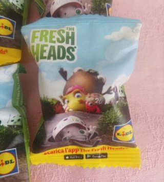 Lidl The Fresh Heads - 20 pezzi sigillati