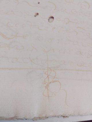 Manuscrito escritura Utrera 1571