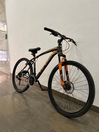 Bicicleta Esperia 27.5 Adultos Negra/Naranja