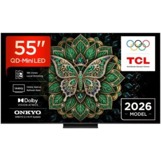 Televisión TV TCL 55 QD-Mini LED 144Hz 2026 Nuevo!
