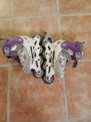 Patines y protecciones para patinar