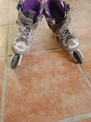 Patines y protecciones para patinar