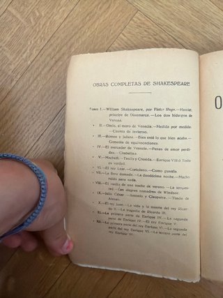 Libro Shakespeare Obras Completas