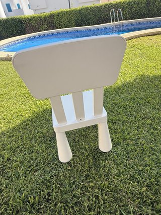 Silla Infantil MAMMUT IKEA Blanca (2)