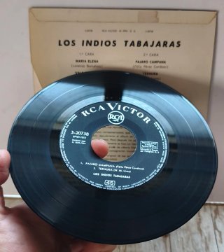 Vinilo 45 rpm Los Indios Tabajaras
