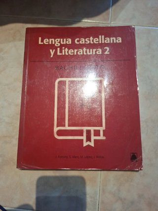 Lengua castellana y literatura 2 bachillerato