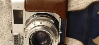 Cámara Voigtländer Vito BL Marrón/Plata