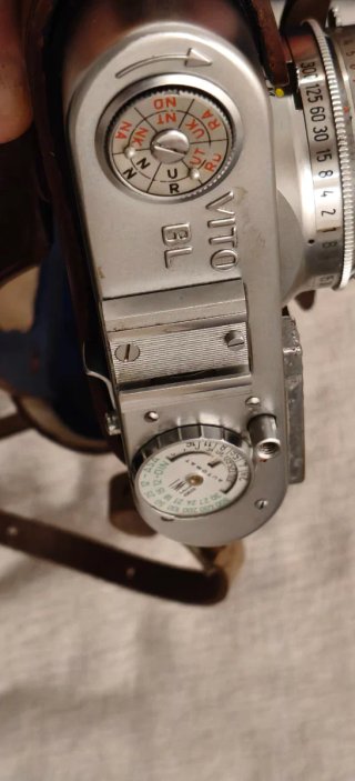 Cámara Voigtländer Vito BL Marrón/Plata