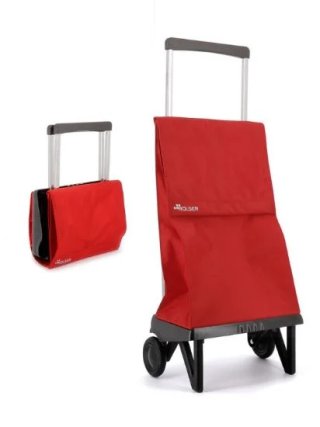 Carro compra Rolser Plegamatic Negro/Rojo