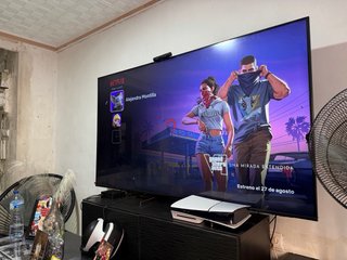 Samsung Smart TV 75 Negra y Plateada
