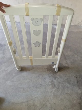 Culla in legno bianco Prenatal