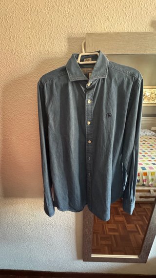 Camisa El Ganso Azul Talla M