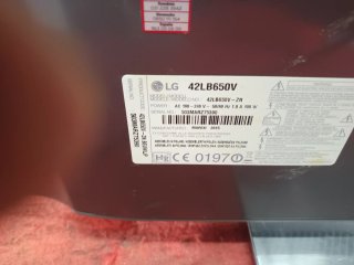 LG Smart TV 42 Negro