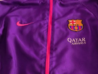 Chándal Nike FC Barcelona Morado y Negro