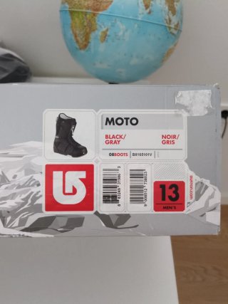 Botas snowboard Burton hombre talla 46,5.