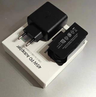 Adaptador de corriente compatible Samsung 45W PD