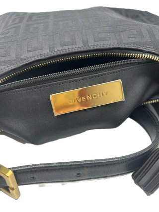 Bolso Hombro Givenchy 4G Logo Negro