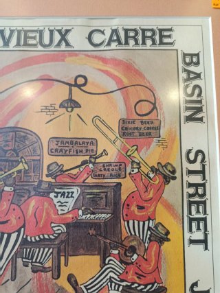 ORIGINAL LÁMINA "LE VIEUX CARRE" DE LUTTRELL