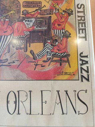 ORIGINAL LÁMINA "LE VIEUX CARRE" DE LUTTRELL