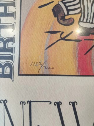 ORIGINAL LÁMINA "LE VIEUX CARRE" DE LUTTRELL