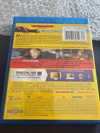Pack Películas Kill Bill Blu-ray